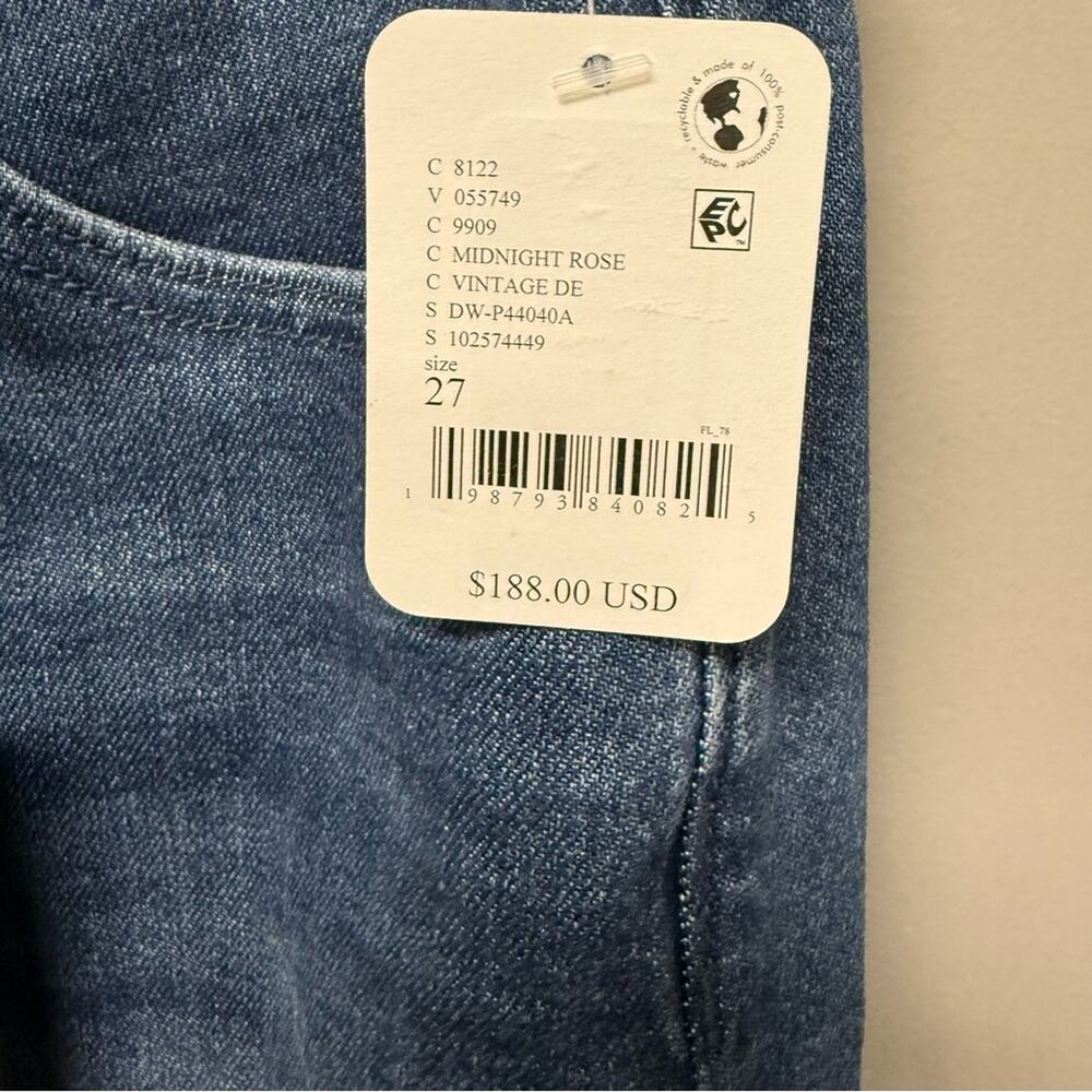 DRIFTWOOD Farrah Midnight Rose Wide Leg Jeans - Picture 8 of 9